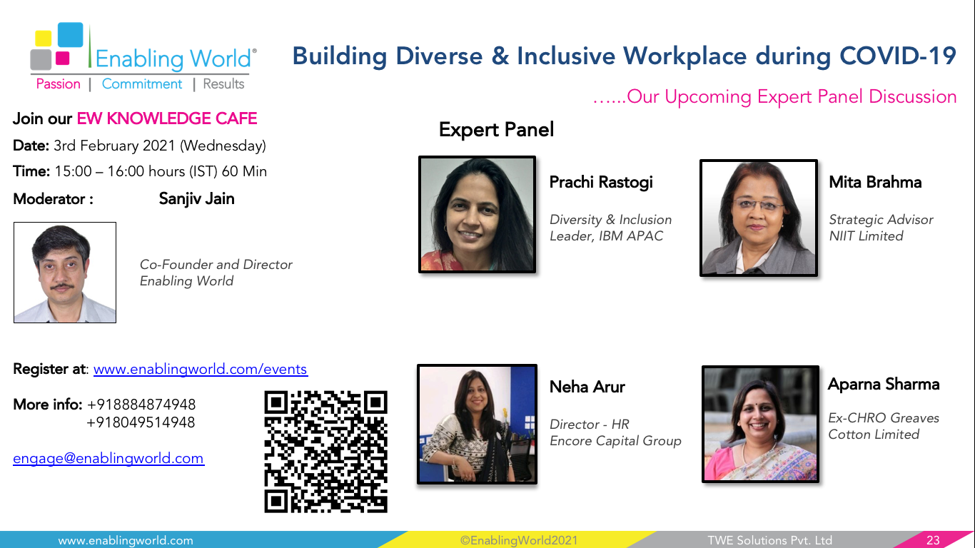 Building Diverse & Inclusive Workplace during COVID-19