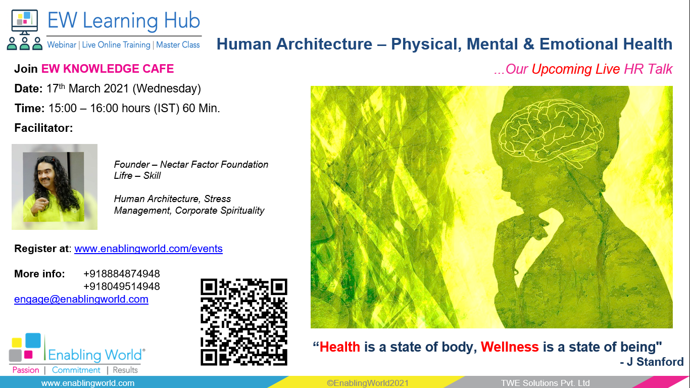 Human Architecture – Physical, Mental & Emotional Health