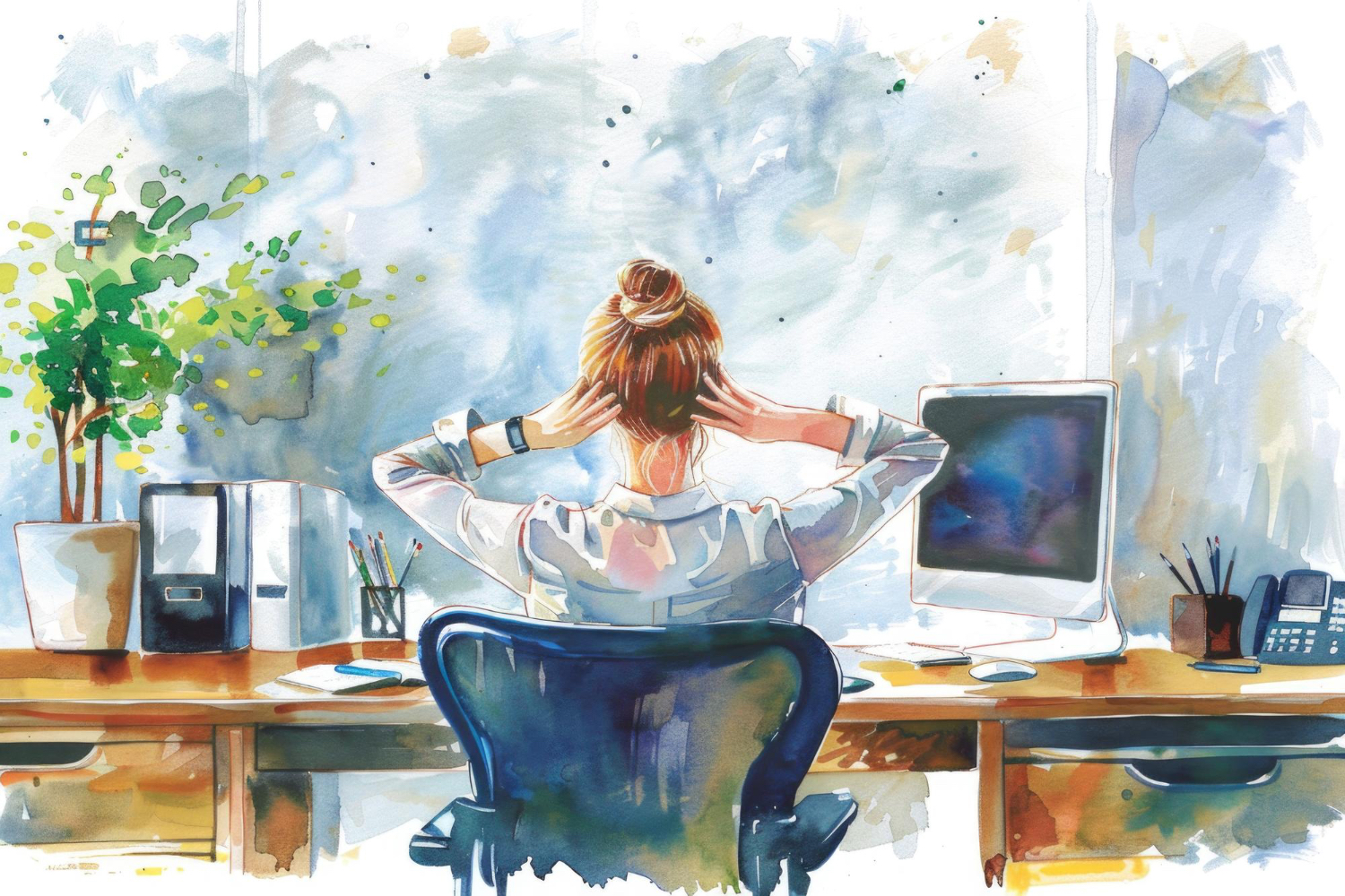 Enabling World Training Program on Desktop Yoga