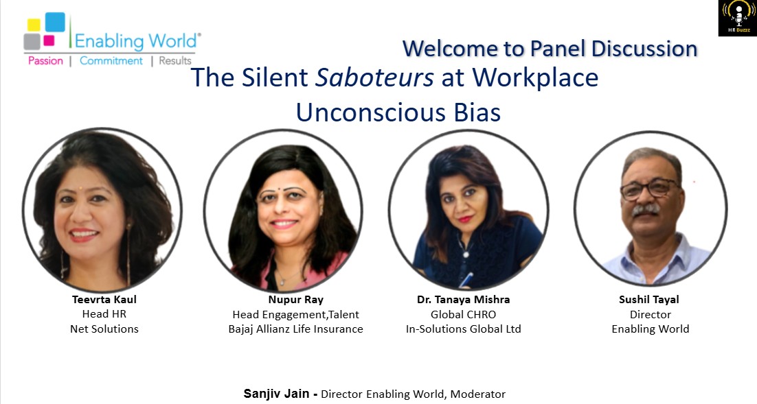 Expert Panel Discussions on The Silent Saboteurs at Workplace – Unconscious Bias