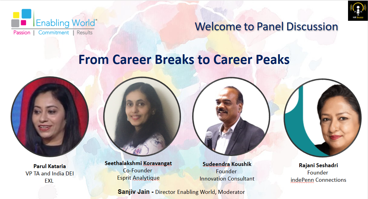 From Career breaks to career peak