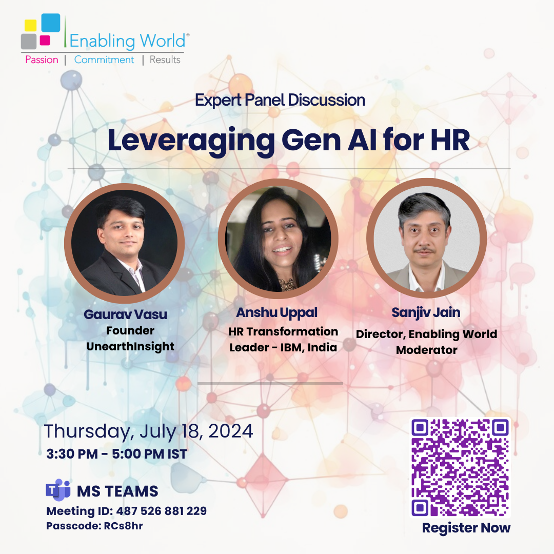 Leveraging Gen AI for HR – Expert Panel Discussion